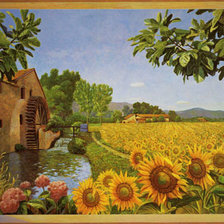 Схема вышивки «серия "подсолнухи"»