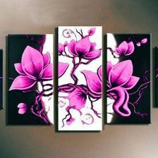 Схема вышивки «Цветы»