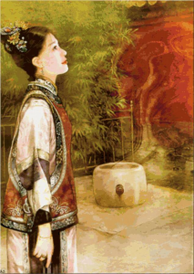 восточная красавица - восток, девушка - предпросмотр