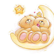 Схема вышивки «мишки»