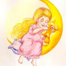 Схема вышивки «споойной ночи»