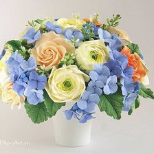 Схема вышивки «Букет»