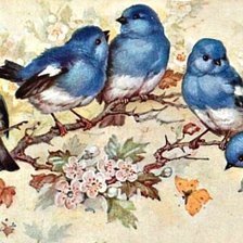 Схема вышивки «большое семейство»