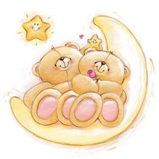 Схема вышивки «Лунные мишки»