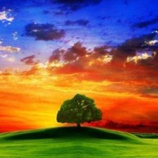 Схема вышивки «дерево»