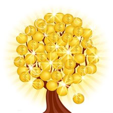 Схема вышивки «Денежное дерево»