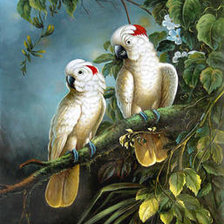 Схема вышивки «серия "птицы"»