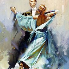 Схема вышивки «Танец»