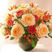 Схема вышивки «Букет»