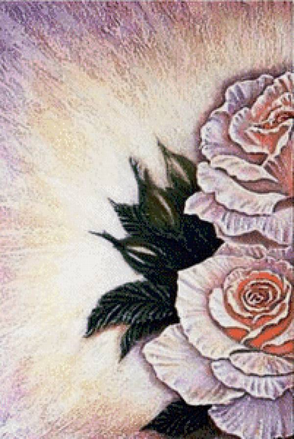 букет - триптих, розы - предпросмотр