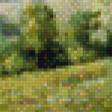 Предпросмотр схемы вышивки «лесная речка» (№677202)