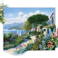 вид на море