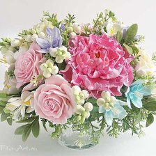 Схема вышивки «Букет»