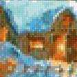 Предпросмотр схемы вышивки «зимний пейзаж» (№677379)