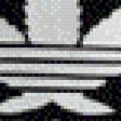 Предпросмотр схемы вышивки «adidas» (№677383)