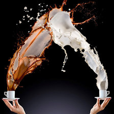 Схема вышивки «Кофе»