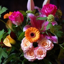 Схема вышивки «букет»