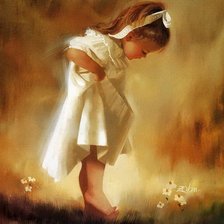 Схема вышивки «девочка»