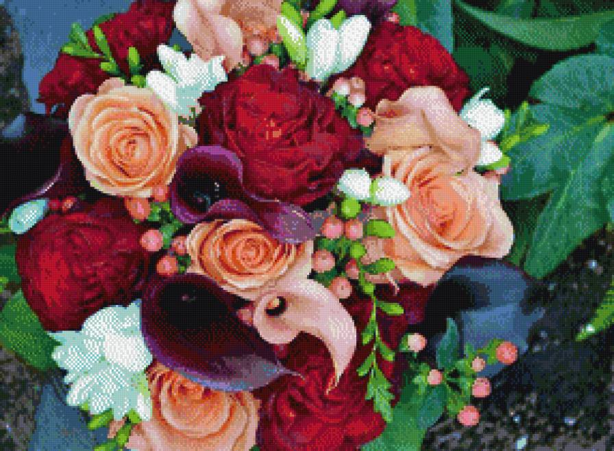 Букет для всех - цветы - предпросмотр