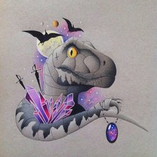 Схема вышивки «Дракоша»