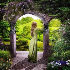 Схема вышивки «ожидание»