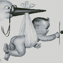 Схема вышивки «Малыш»