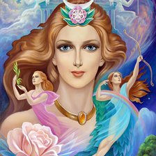 Схема вышивки «Матерь богов»