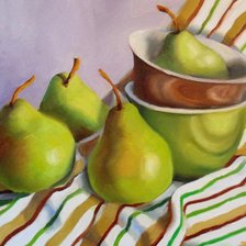 Схема вышивки «Груши»