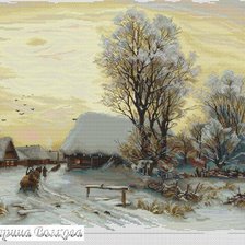 Схема вышивки «IARNA»