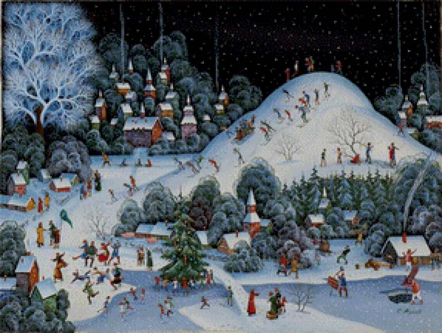 Зимнее гулянье - предпросмотр