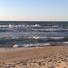 Схема вышивки «закат»