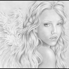 Схема вышивки «Ангел»