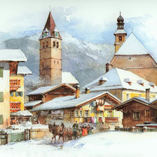 Схема вышивки «Серия "Города"»