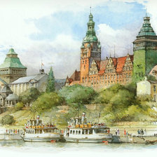 Схема вышивки «Серия "Города"»