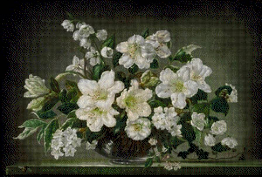 Цветы в вазе - цветы - предпросмотр