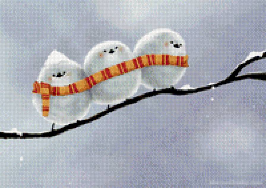 птички - птицы - предпросмотр