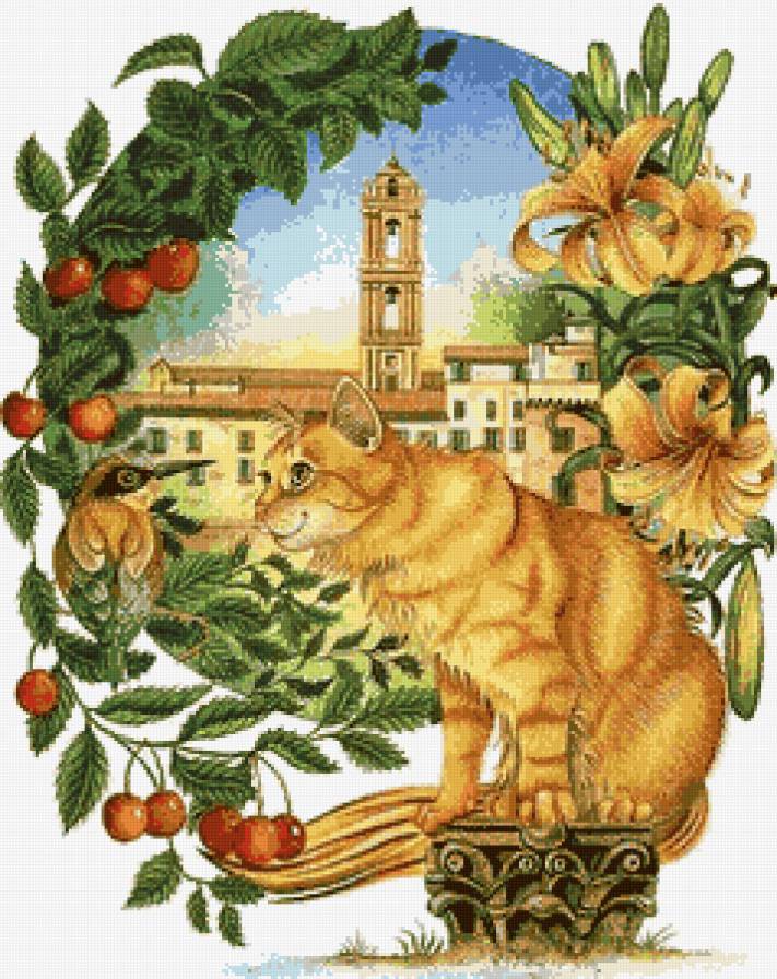 Серия "Городские коты" - кошки - предпросмотр