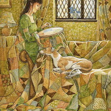 Схема вышивки «рукодельница»