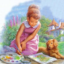 Схема вышивки «серия "детские"»