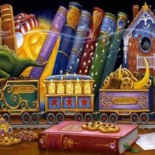 Схема вышивки «поезд счастья. хаед»