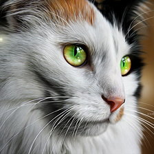 кошачий портрет