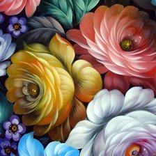 Схема вышивки «Серия Русские узоры»