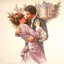 Схема вышивки «Влюбленные»