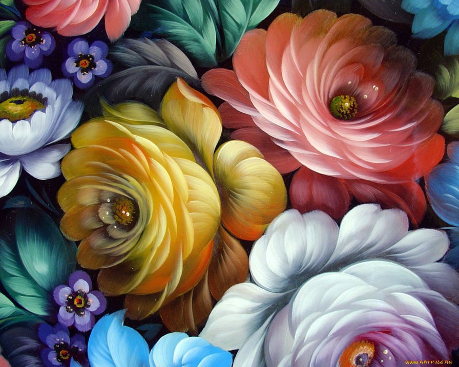 цветы - оригинал