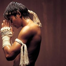 Схема вышивки «Боец»