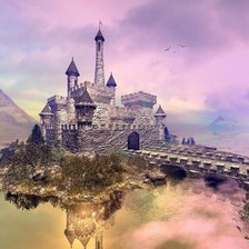 Схема вышивки «Между небом и землей»