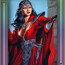 Схема вышивки «амазонка»