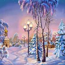 Зимний пейзаж