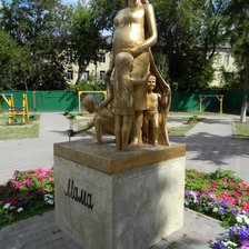 Схема вышивки «Монумент "Мама",г.Тюмень»