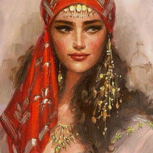 Схема вышивки «серия ,,женщины"»